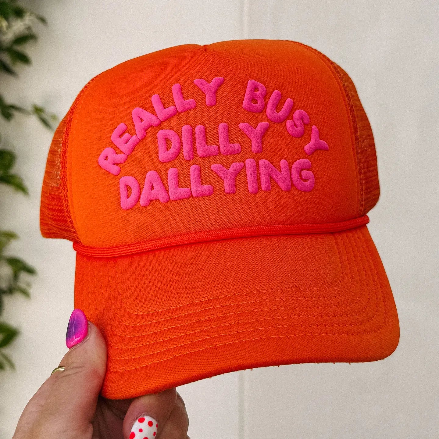 Dilly Dally Trucker Hat - Eden Lifestyle