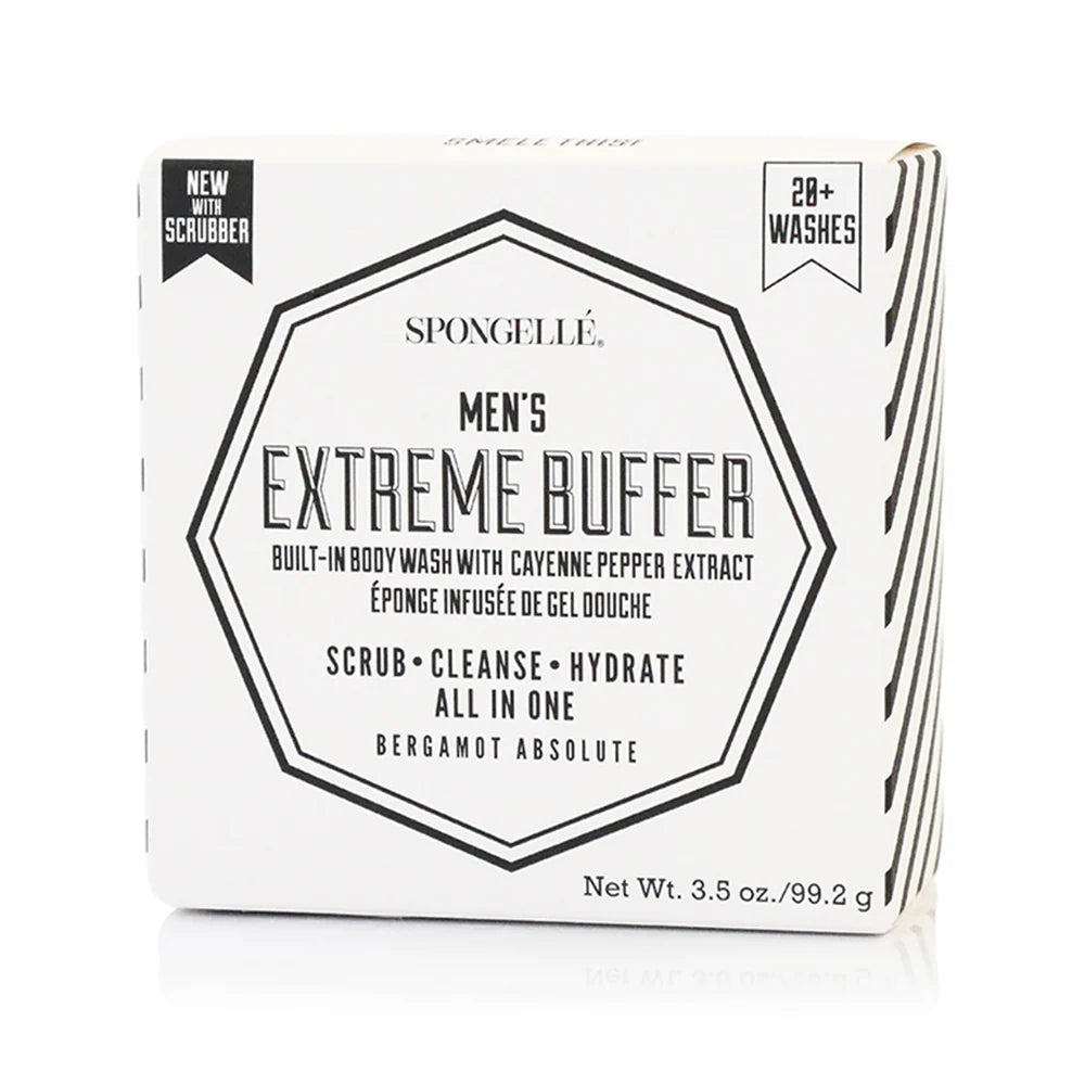 20+ Men's Extreme Buffer | Black Scrubber - Eden Lifestyle
