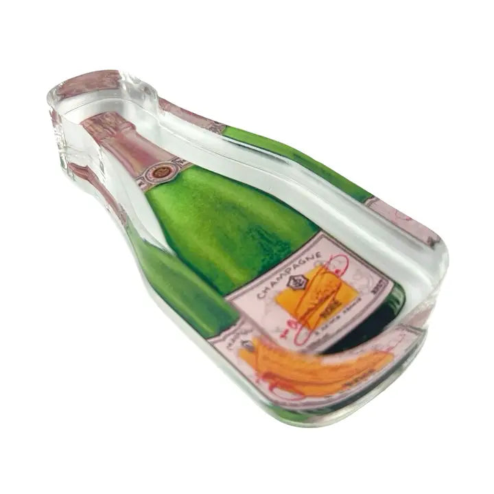 Bubbles Champagne Acrylic Napkin Weight - Eden Lifestyle