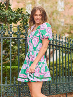 Addison Dress Petal Tango Green