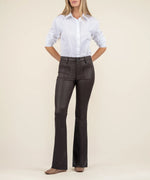 KUT from the Kloth Stella Coated High Rise Flare - Eden Lifestyle