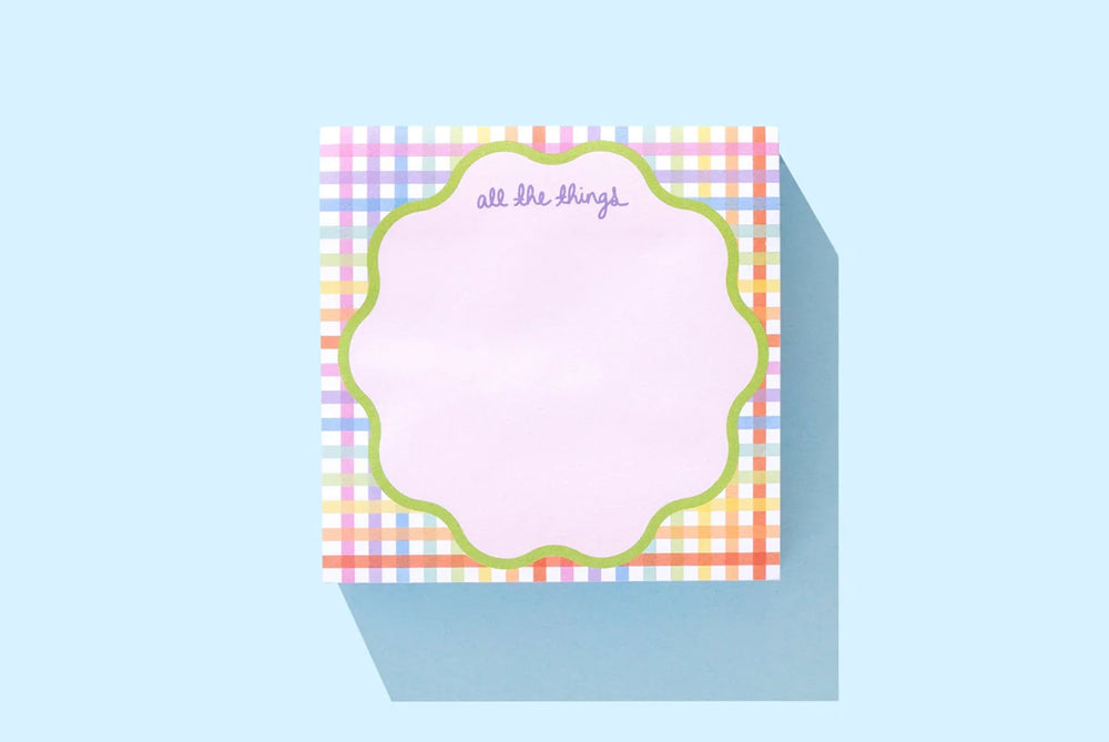 All The Things Sticky Reminder Pad - Eden Lifestyle