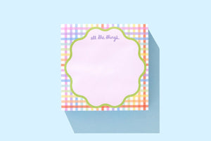 All The Things Sticky Reminder Pad - Eden Lifestyle