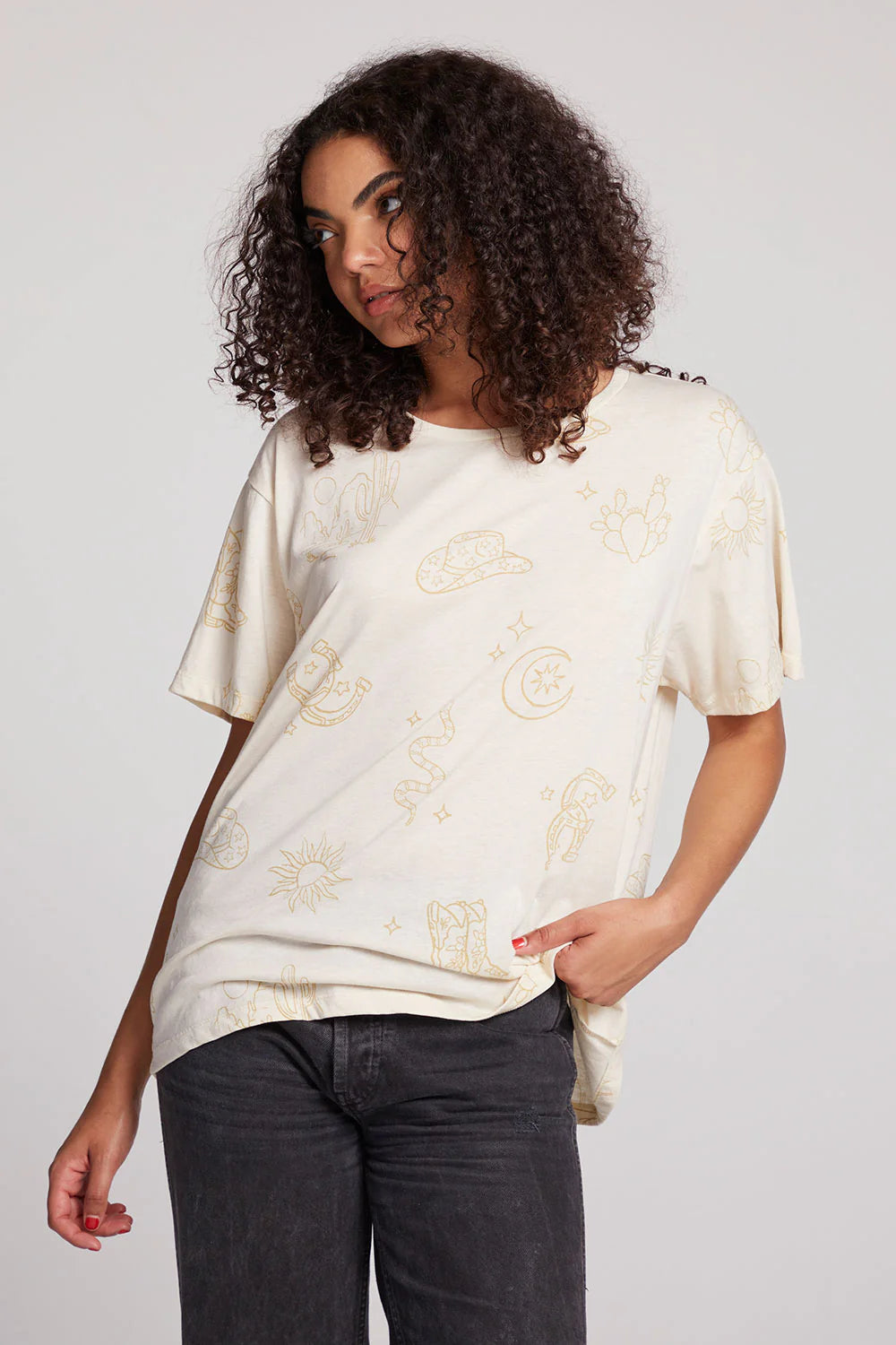 Allover Western Magic Tee - Eden Lifestyle