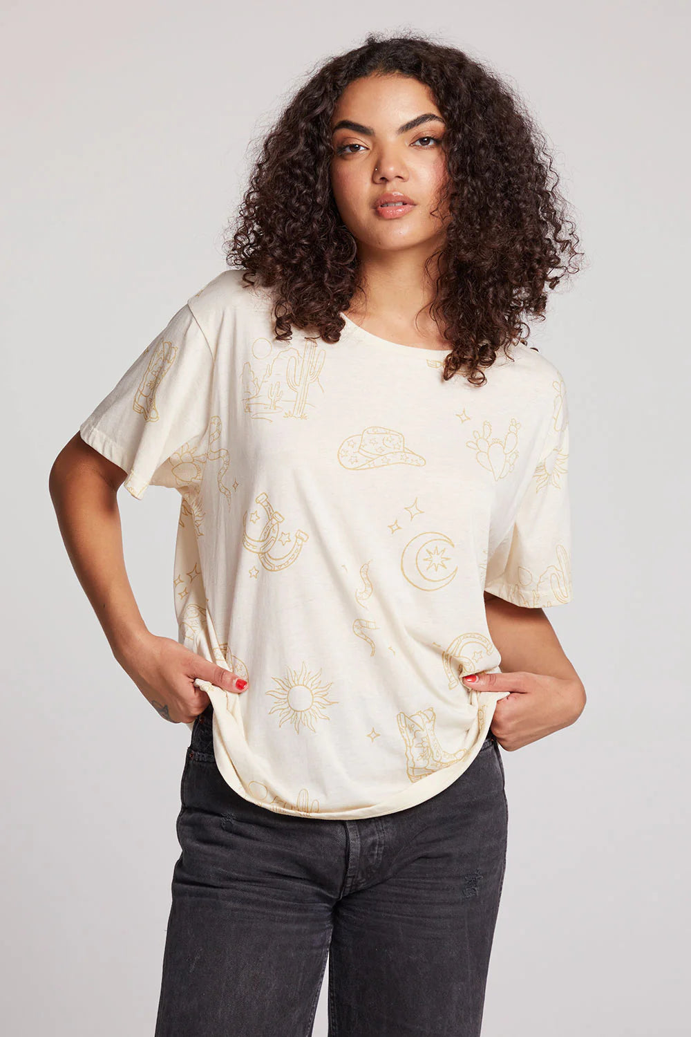 Allover Western Magic Tee - Eden Lifestyle