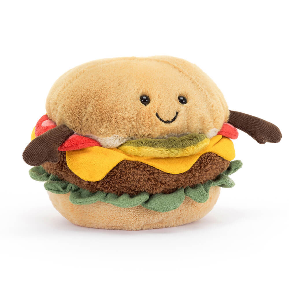 Jellycat Amuseables Burger - Eden Lifestyle