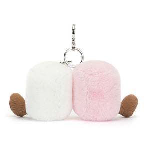 Amuseables Pair of Marshmallows Bag Charm - Eden Lifestyle
