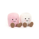 Jellycat Amuseables Pink and White Marshmallows - Eden Lifestyle