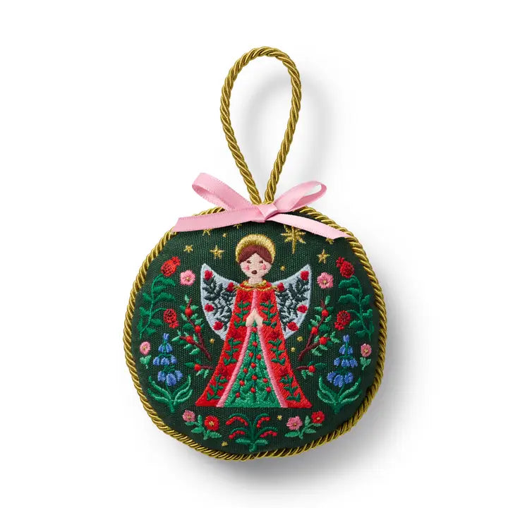 Angel Embroidered Ornament - Eden Lifestyle