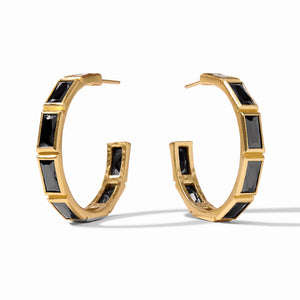 Julie Vos Antonia Hoop Obsidian Black - Eden Lifestyle