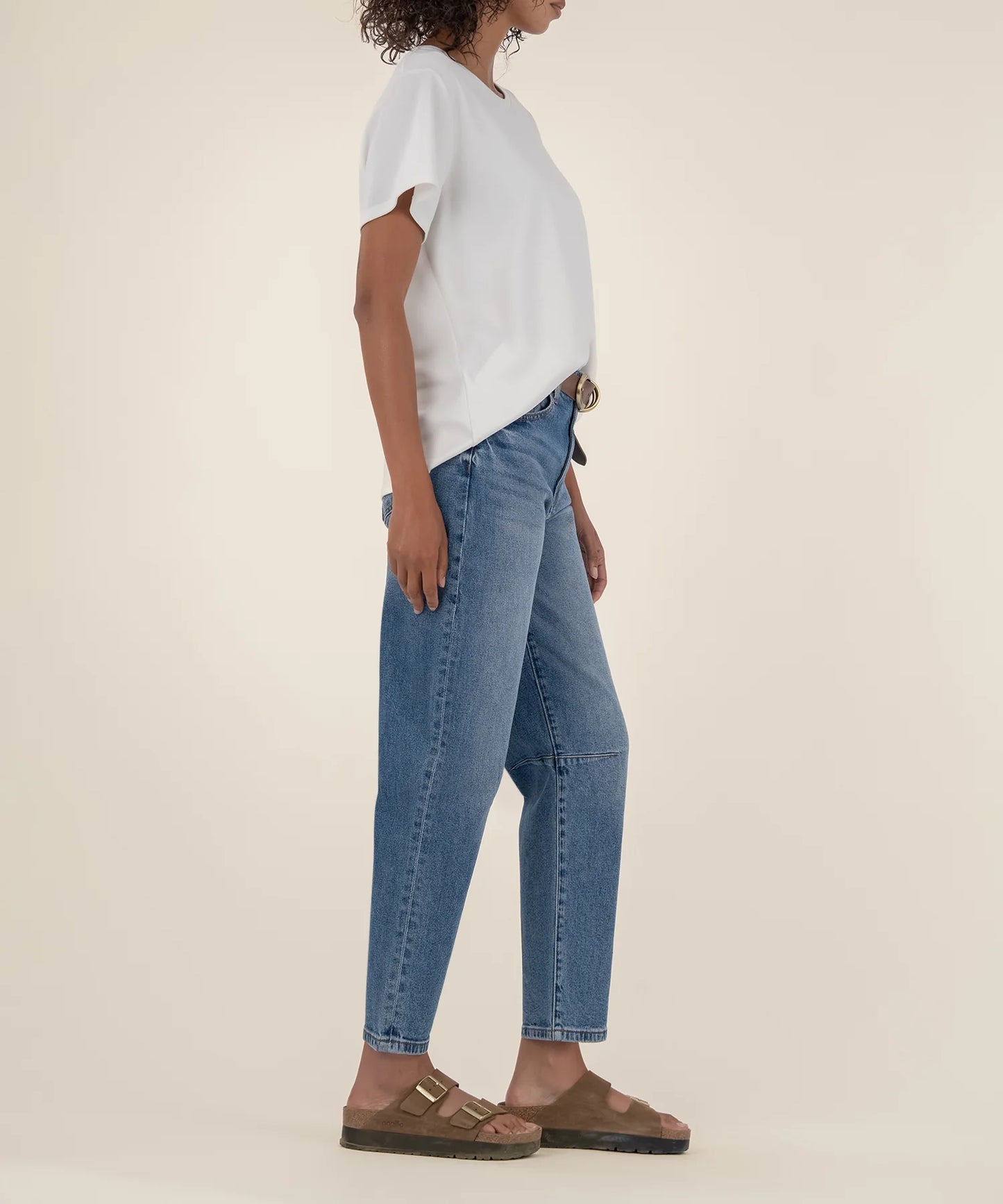 Ashley High Rise Slouchy Barrel Straight Leg - Eden Lifestyle