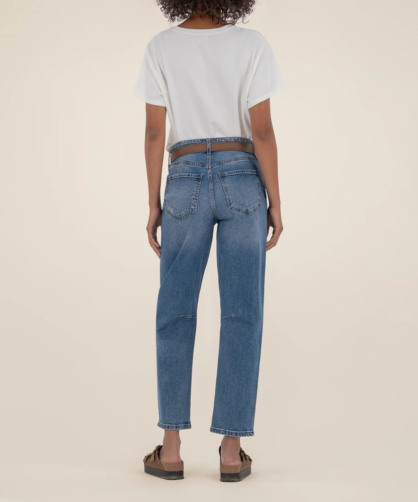 Ashley High Rise Slouchy Barrel Straight Leg - Eden Lifestyle