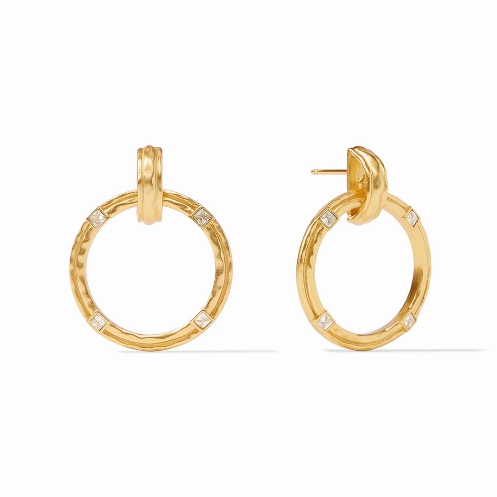 Julie Vos Astor Doorknocker Earring - Eden Lifestyle