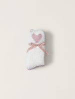 Cozychic® Heart Print Sock Set Pink Peonie / Pearl - Eden Lifestyle