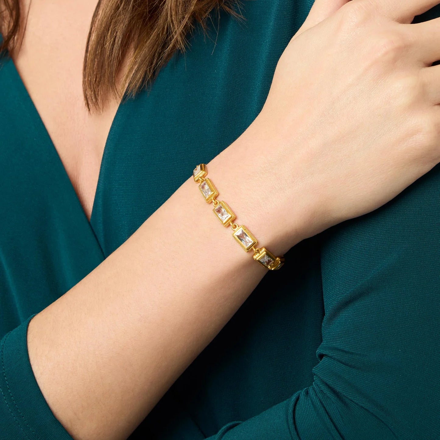 Baguette Tennis Bracelet - Eden Lifestyle