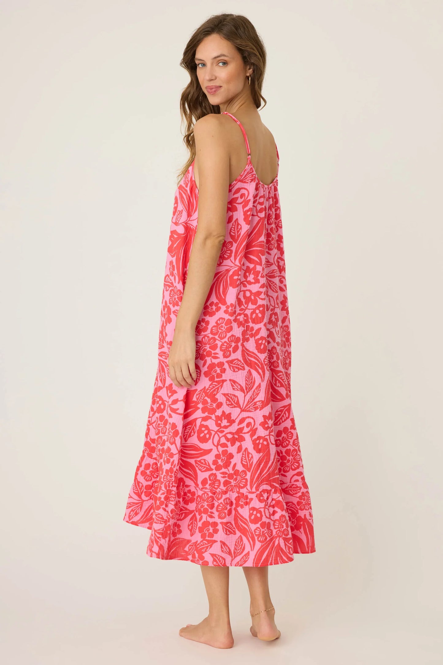 Bali Bay Floral Maxi Dress - Eden Lifestyle
