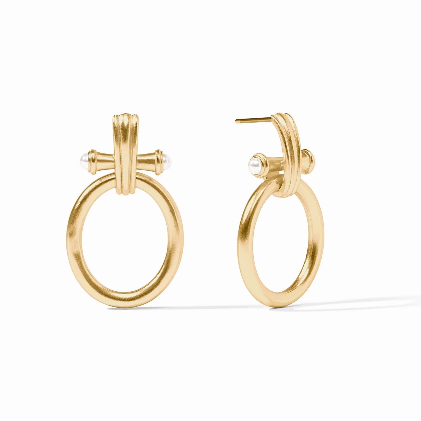 Bamboo Doorknocker Earring - Eden Lifestyle
