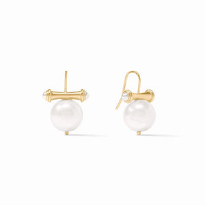 Bamboo Pearl Earring - Eden Lifestyle