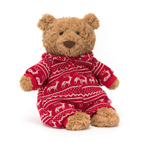 Bartholomew Bear Winter Pajamas - Eden Lifestyle