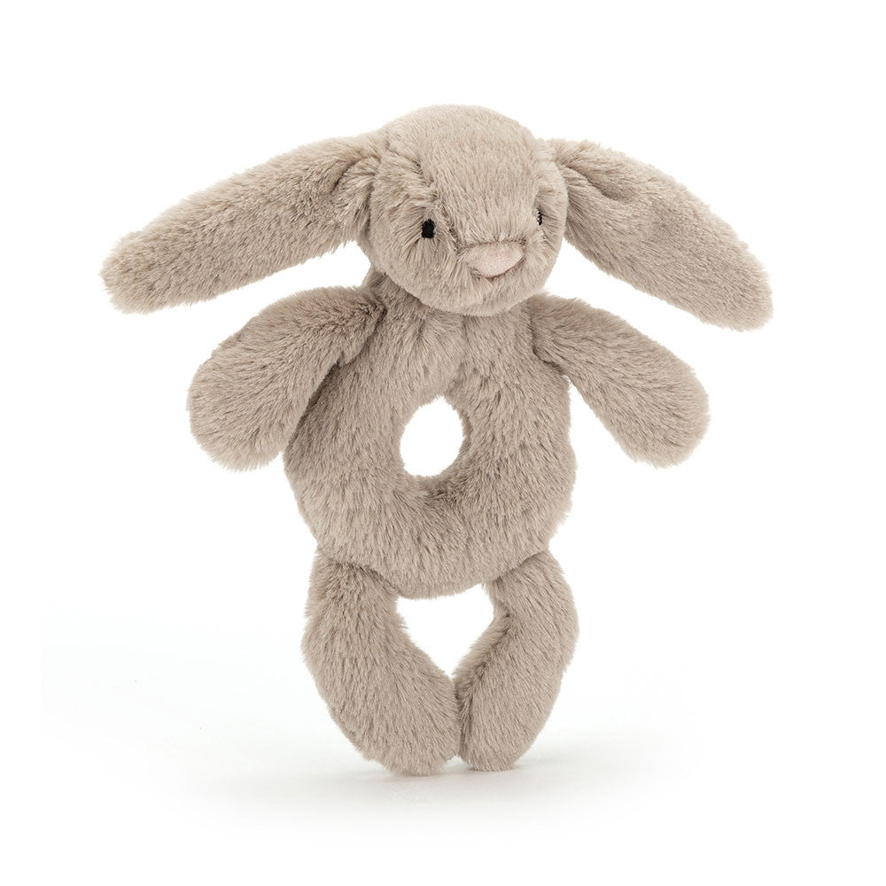Bashful Beige Bunny Ring Rattle - Eden Lifestyle