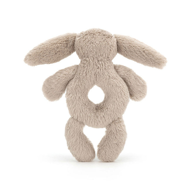 Bashful Beige Bunny Ring Rattle - Eden Lifestyle