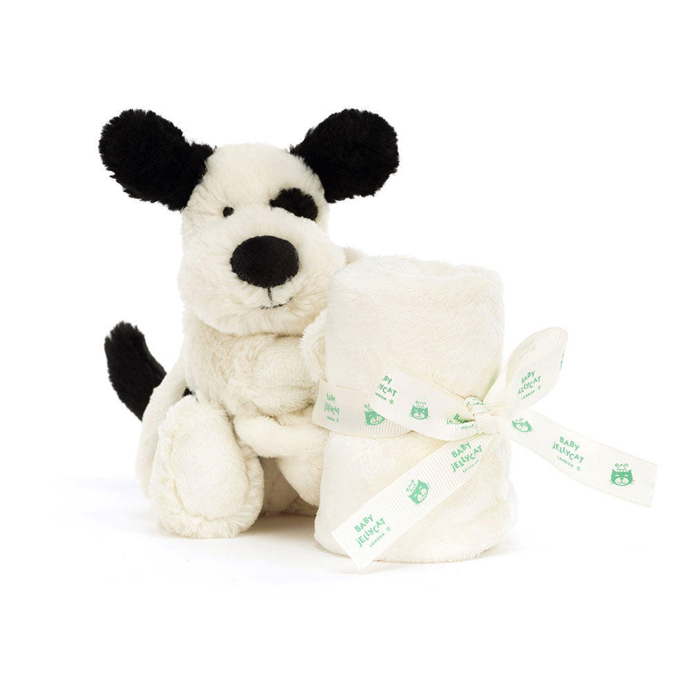 Bashful Black & Cream Puppy Soother - Eden Lifestyle