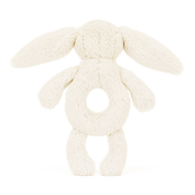 Bashful Cream Bunny Ring Rattle - Eden Lifestyle