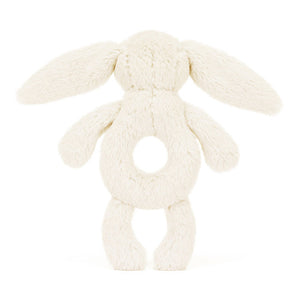 Bashful Cream Bunny Ring Rattle - Eden Lifestyle