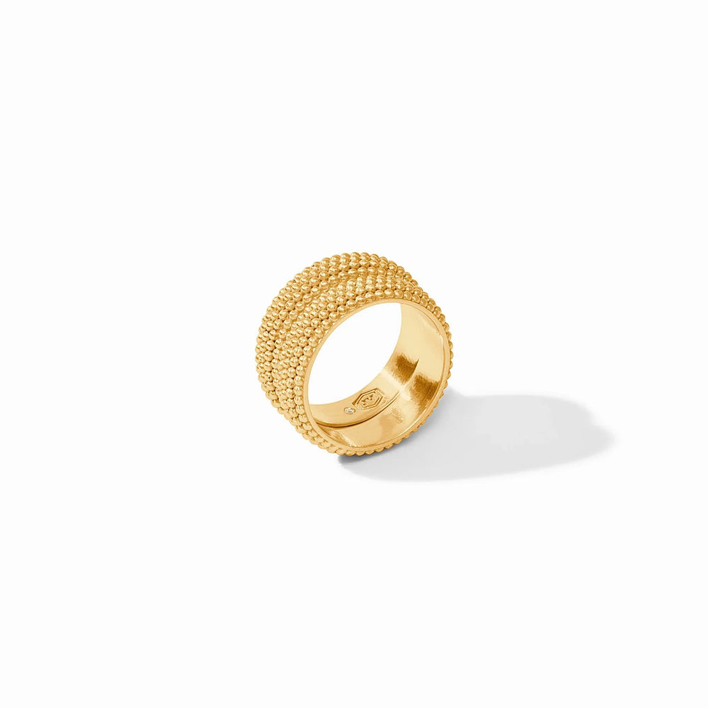 Beaded Eternity Duet Ring - Eden Lifestyle