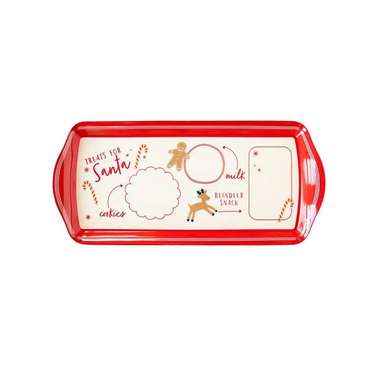 Believe Santa Cookie Mini Melamine Tray - Eden Lifestyle