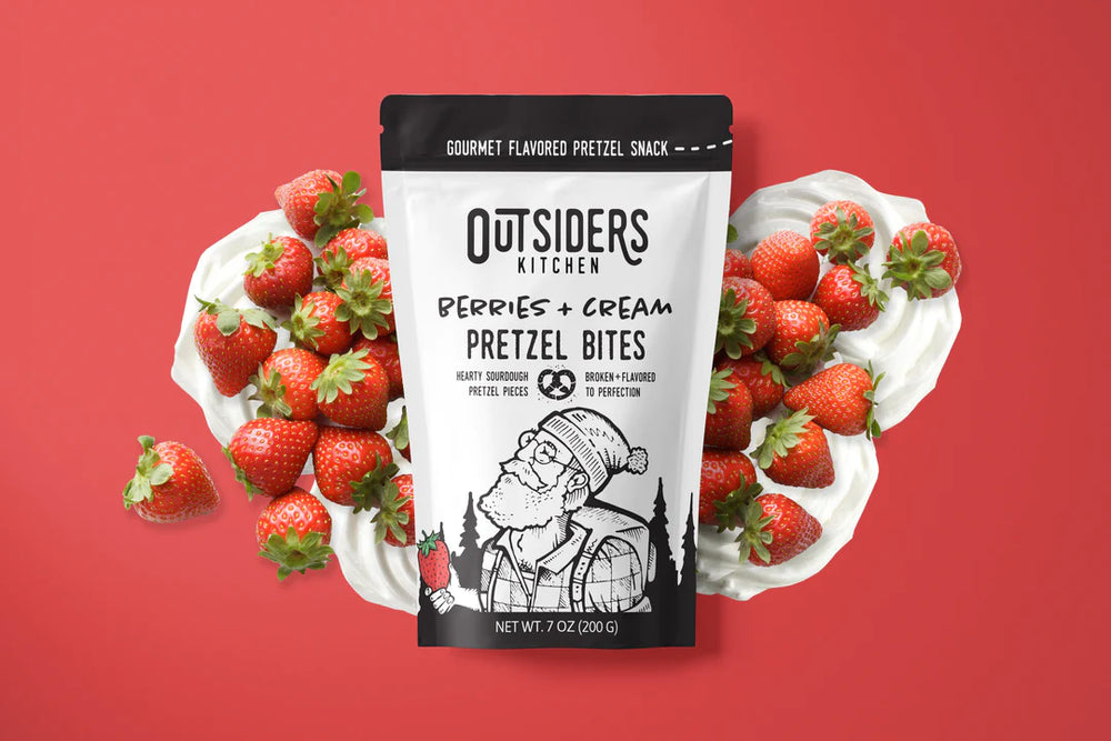 Berries + Cream Pretzel Bites - Eden Lifestyle
