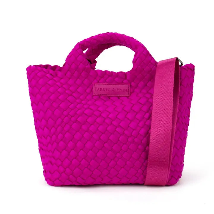 Berry Woven Mini Tote - Eden Lifestyle