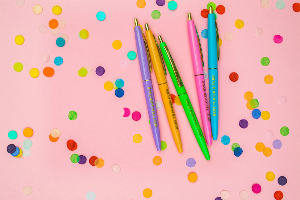 Best Teacher Ever Pen Set - Eden Lifestyle