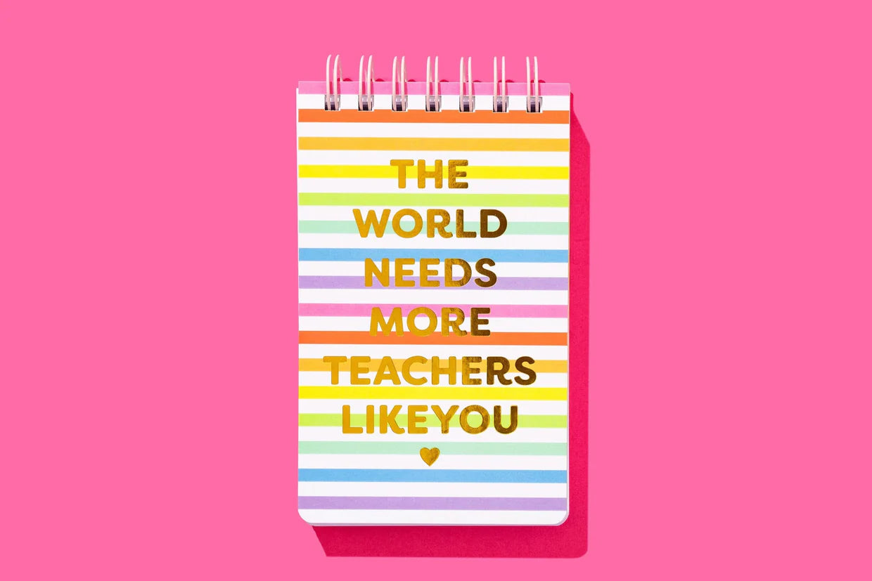 Best Teacher Ever Spiral Top Notebook - Eden Lifestyle