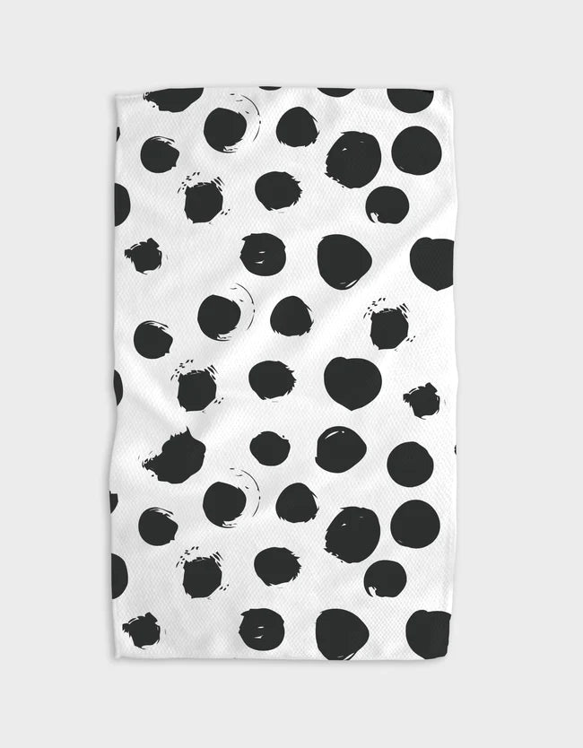 Black Splash Kitchen Tea Towel - Eden Lifestyle