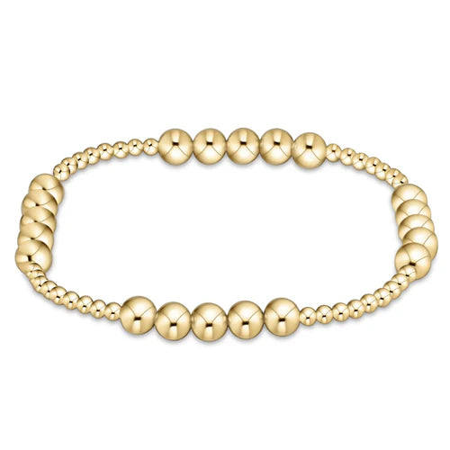 Enewton Classic Blissful Pattern 2.5mm Bead Bracelet - 5mm Gold - Eden Lifestyle
