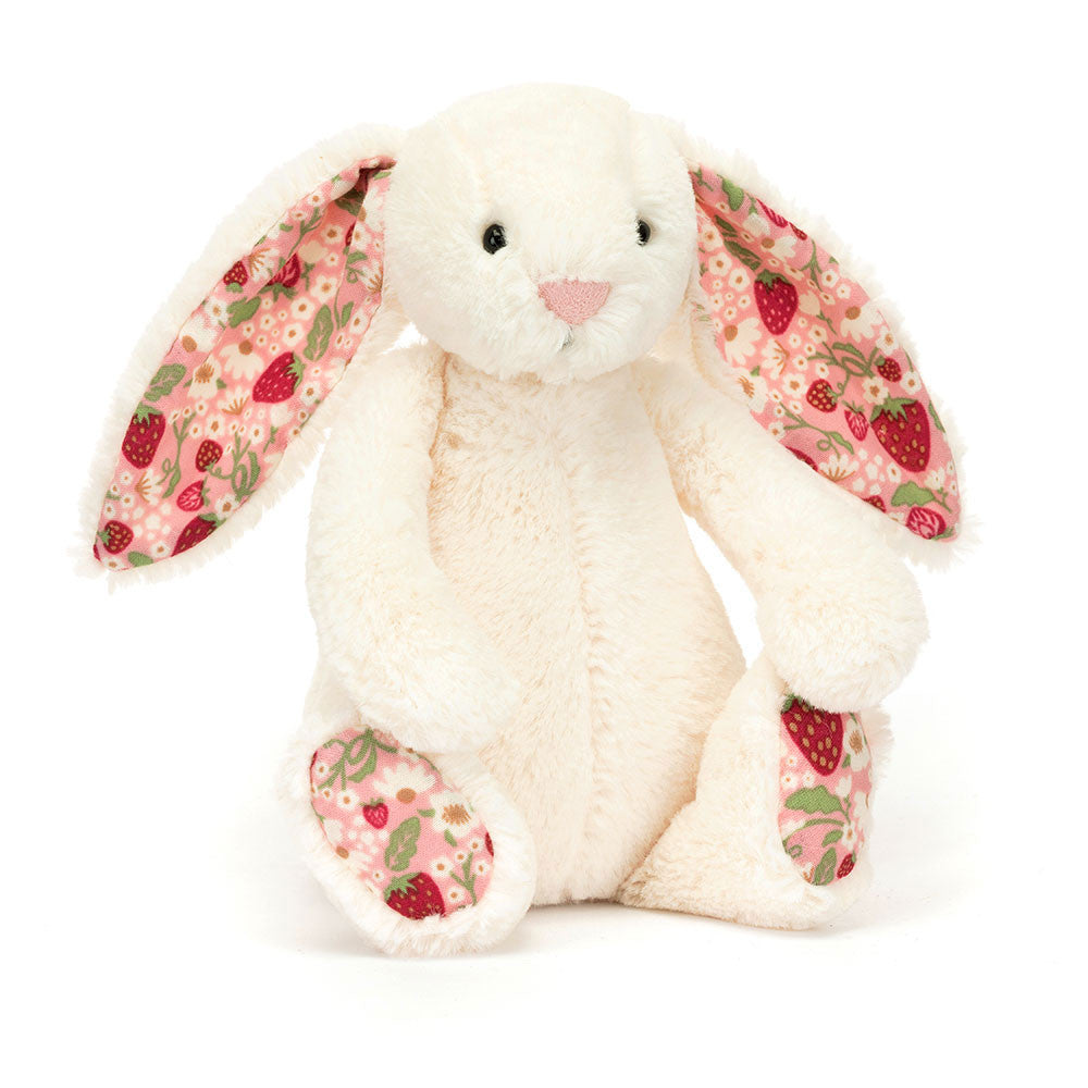 新品　 Blossom Cream Bunny Small 花柄 Jellycat Blossom Cream Bunny 'Berry' Small – Eden Lifestyle