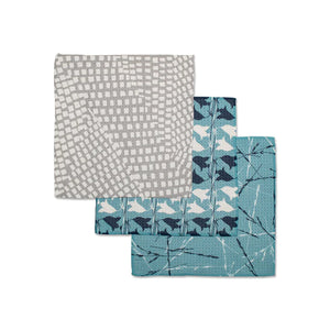 Blue Fields Dishcloth Set - Eden Lifestyle