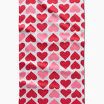 Blushing Hearts Tea Towel - Eden Lifestyle