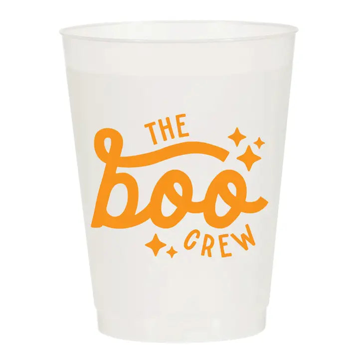 Boo Crew Halloween Frosted Cups - Eden Lifestyle
