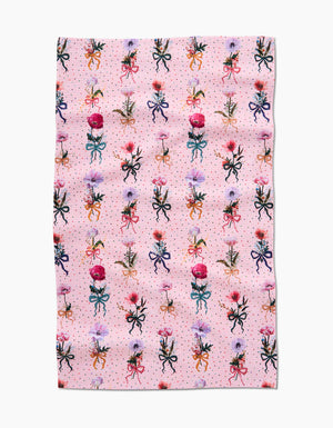 Bows and Dots Kitchen Tea Towel - Eden Lifestyle
