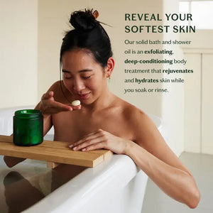 Breathe Pebble Deep Moisturizing Solid Bath & Shower Oil
