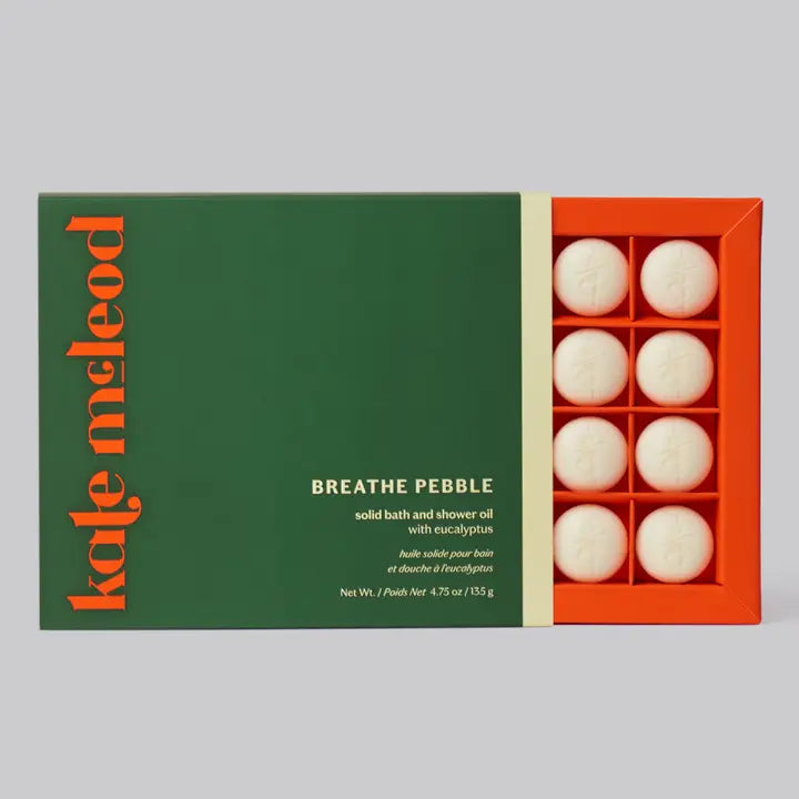 Breathe Pebble Deep Moisturizing Solid Bath & Shower Oil