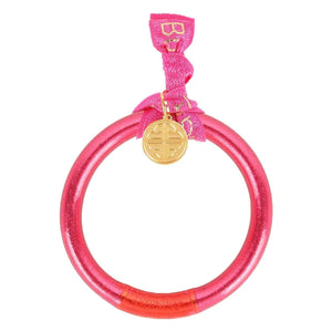 BuDhaGirl Pink Tzubbie All Weather Bangle® (AWB®) - Serenity Prayer - Eden Lifestyle