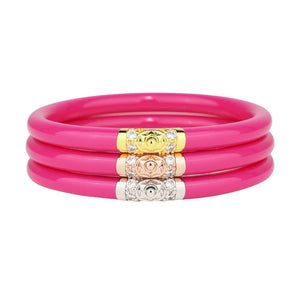 BuDhaGirl Three Kings All Weather Bangles - Epic Pink - Eden Lifestyle