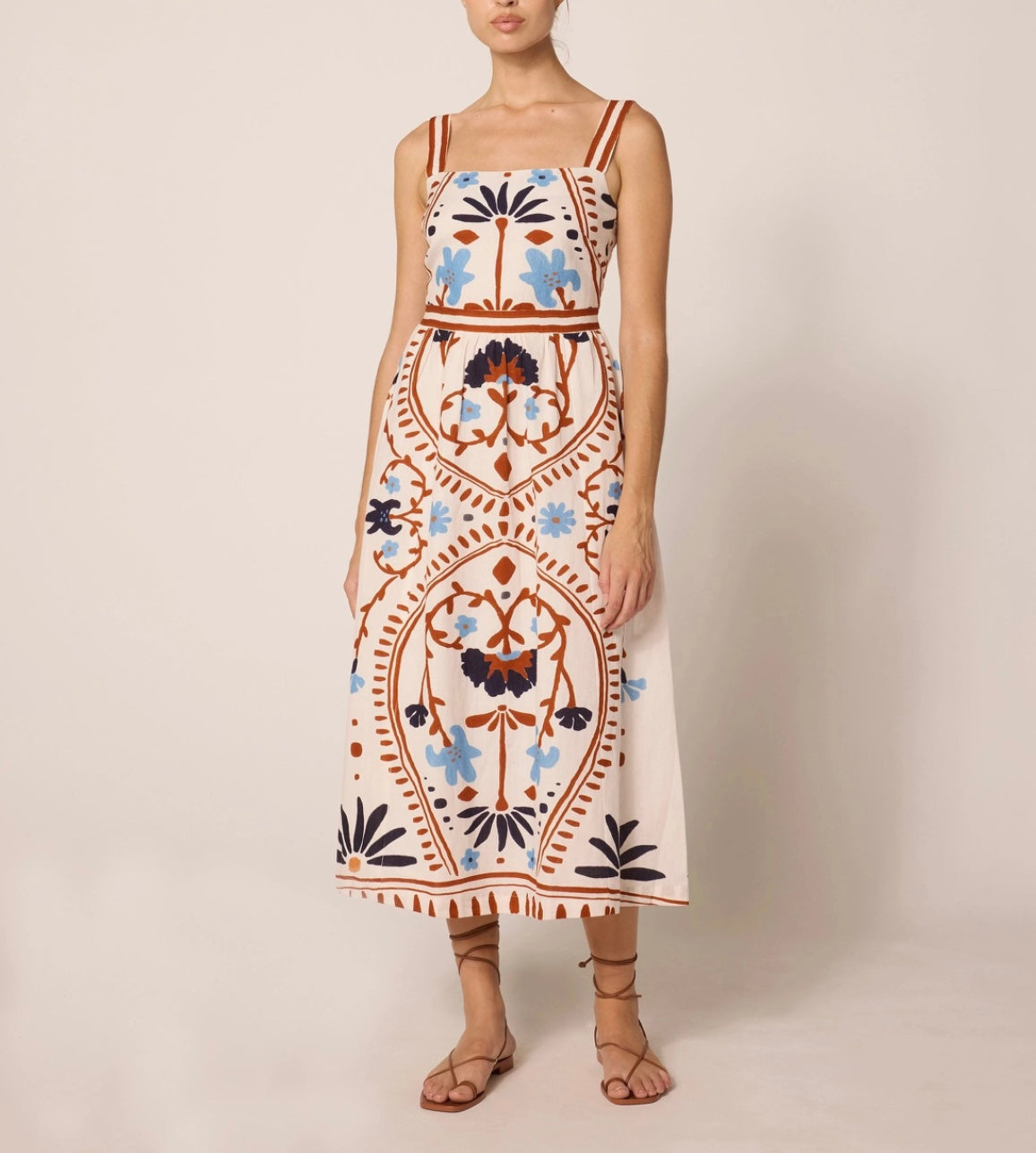 Carmen Midi Dress Liliana - Eden Lifestyle