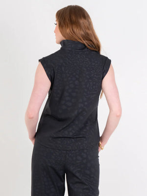 Poppy Tank - Midnight Cheetah - Eden Lifestyle