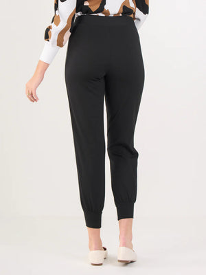 Downtown Jogger Black Ponte - Eden Lifestyle