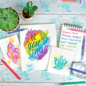 Calligraphy Duo Chisel and Brush Tip Markers - Eden Lifestyle