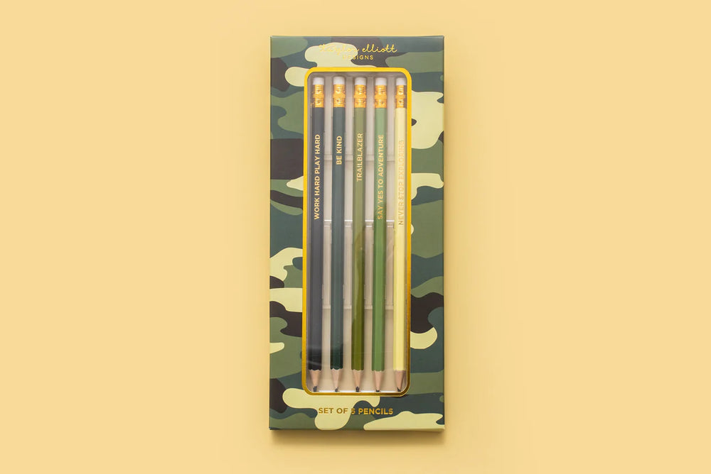 Camo Pencil Set - Eden Lifestyle